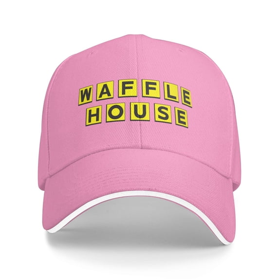 Waffle House Unisex Adult Baseball Caps Adjustable Casquette Dad Hat Sandwich Cap Outdoors Headwear