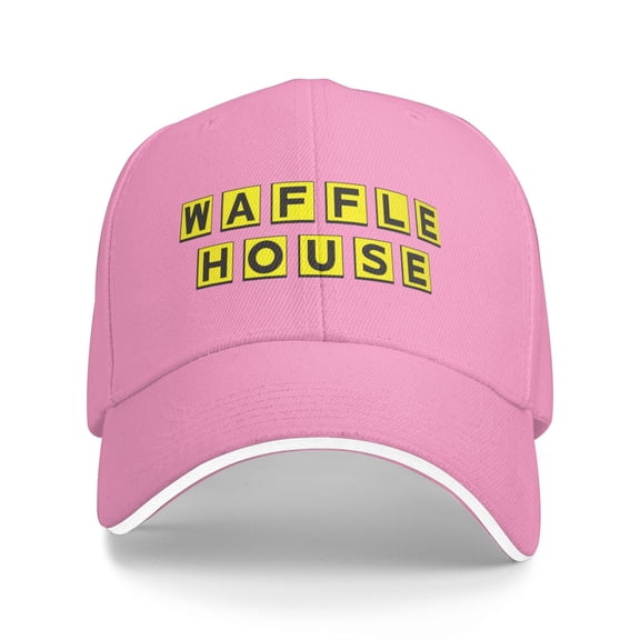 Waffle House Unisex Adult Baseball Caps Adjustable Casquette Dad Hat Sandwich Cap Outdoors Headwear