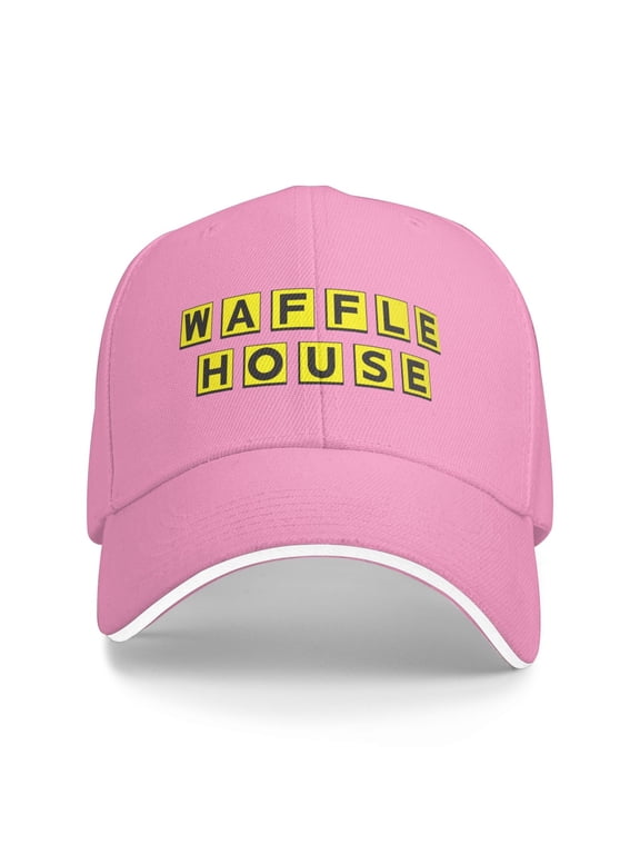 Waffle House Unisex Adult Baseball Caps Adjustable Casquette Dad Hat Sandwich Cap Outdoors Headwear