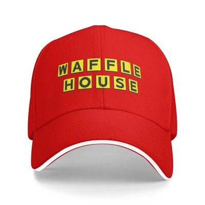 Waffle House Unisex Adult Baseball Caps Adjustable Casquette Dad Hat Sandwich Cap Outdoors Headwear