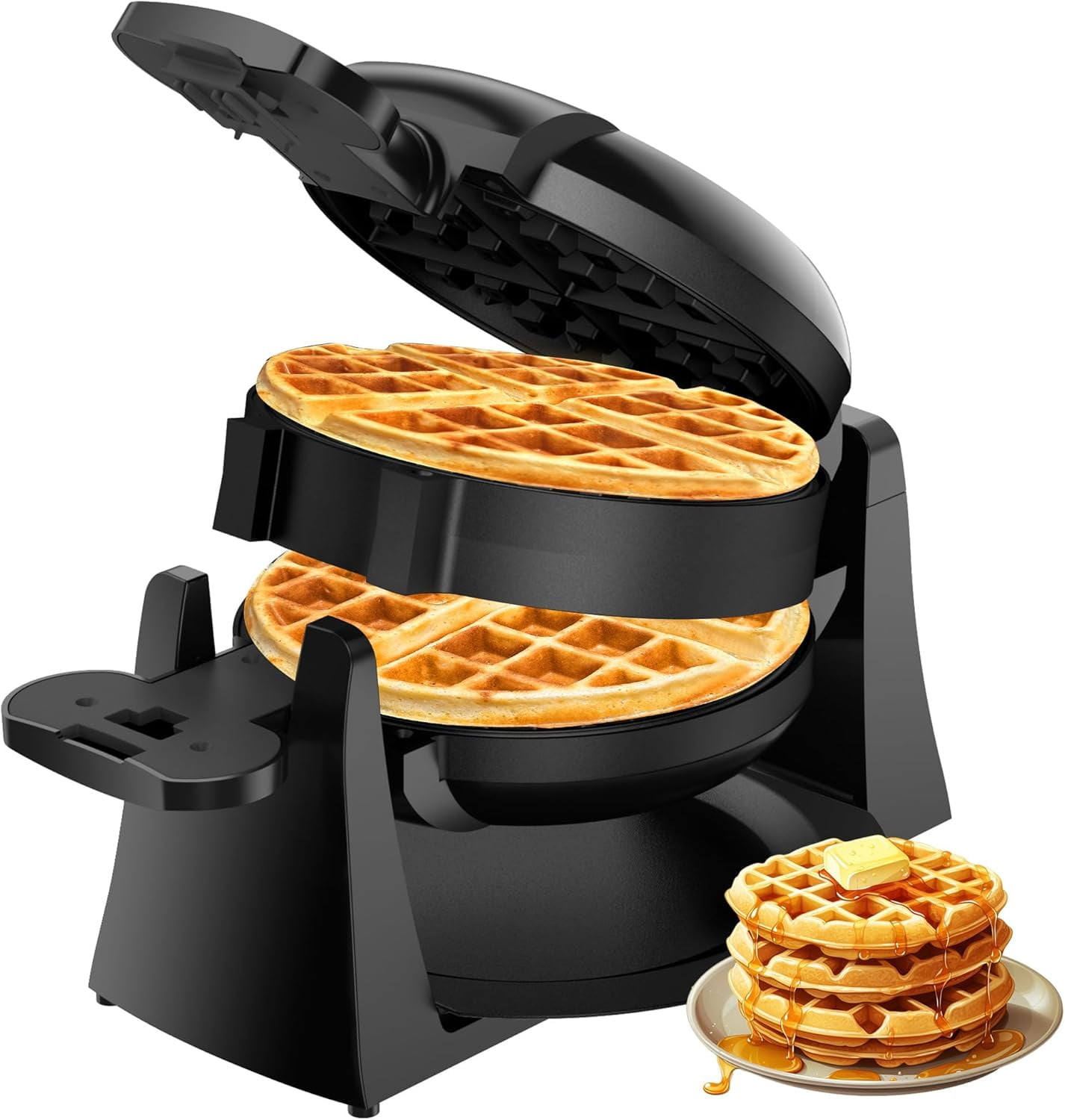 Waffle Maker, 1400W Double Belgian Waffle