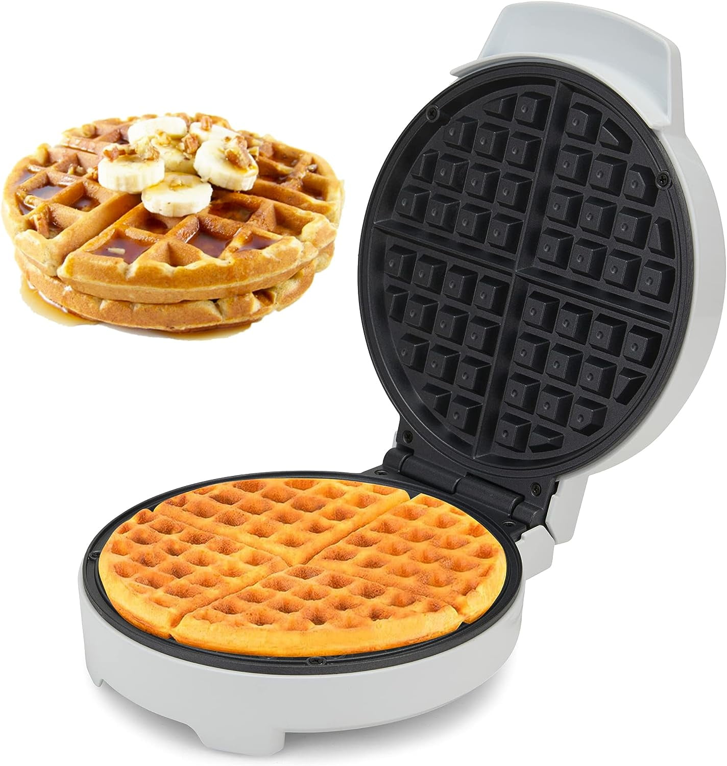 Waffle Maker Electric Waffle Maker Machine Waffle Iron For Individual Waffles, Paninis, Hash