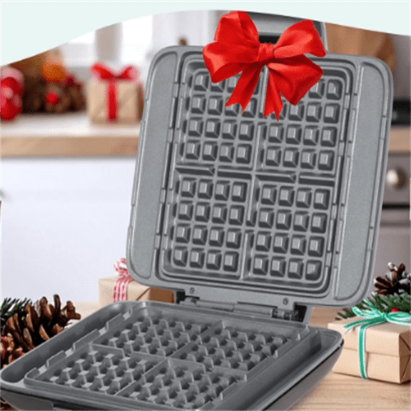 Waffle Maker: Waffle Iron 1200W + Waffle Maker Machine For Waffles, Hash Browns, or Any Breakfast, Lunch, & Snacks with Easy Clean