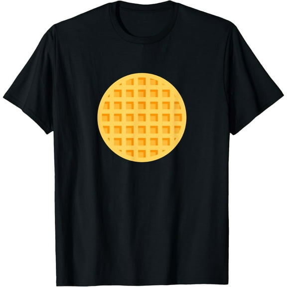 Waffle – Original Graphic T-Shirt men and women can wear, black, white, gifts
