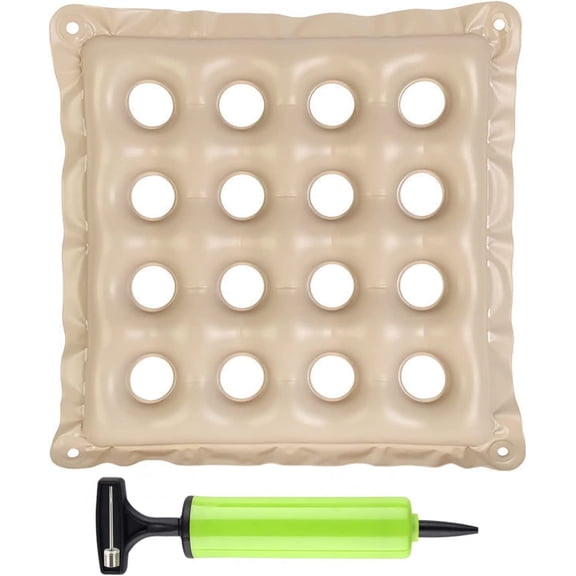 Waffle Pad For Pressure Pain - Elderly Hip Mattress - Pressure Pain Pad For Sitting On A Lounge Chair - Hip Pillow For Treating Bed Pain, Office Stress Relief Pad, High Elasticity Pvc&Flocking