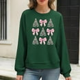 thumbnail image 1 of Waffle Sweatshirts for Womens Christmas Loose Crewneck Long Sleeve Shirts Merry Christmas Printed Sweaters Casual Fashion Xmas Holiday Party Pullover Tops, 1 of 6