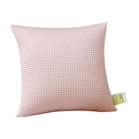 Waffle Weave Euro Shams, with Pillow Core, Elegant Home Decorative Euro Throw Pillow Summer Throw Pillows for Bed Couch Sofa