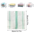 thumbnail image 1 of Waffle Weave Kitchen Dish Cloths Set,Cotton,Soft and Absorbent,13.7x13.7",4PCS (Style B), 1 of 9