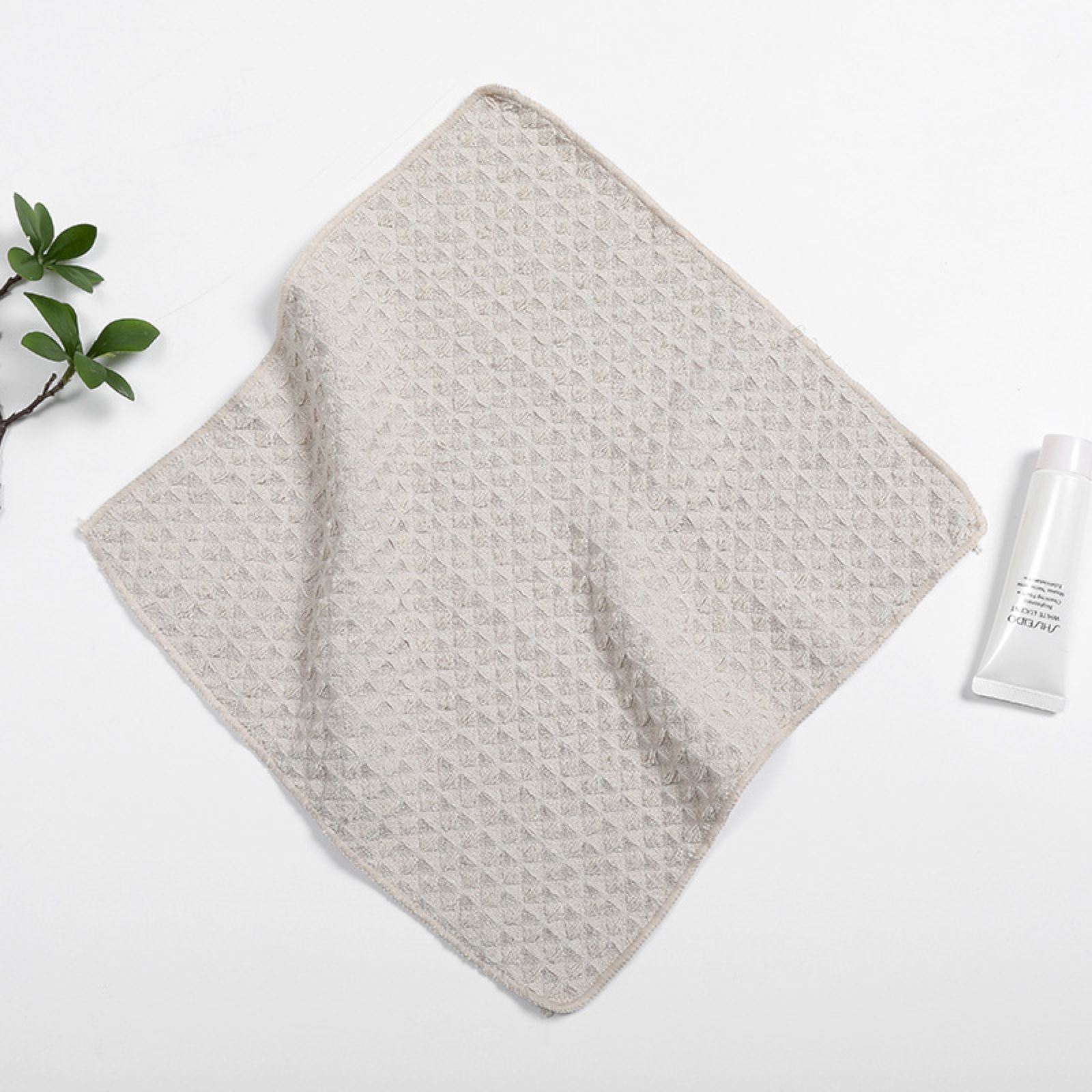 Waffle Weave Microfiber Towel Microfiber Dish Cloths Home Kitchen ...