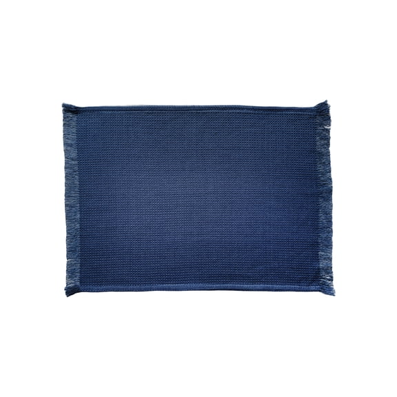 Waffle Weave Navy Placemat