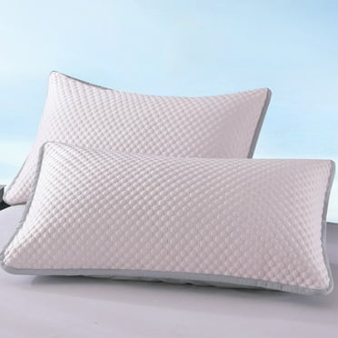 Waffle Weave Pillowcases King Size, Ultra Soft Pillow Shams with Envelope Closure, Breathable Skin-Friendly Pillow Case, 29.13x18.89 Inches (Pink)