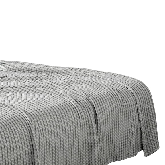 Waffle Weave Throw Blanket, 50 x 70in Lightweight Soft Bedspread for Couch, Sofa, Breathable All-Season Thermal Blanket, Decorative Home Accessory F