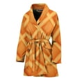 thumbnail image 1 of Waffle Women Bathrobe One Size Univeral Fits, Food Lover Fashion Lightweight Plush Fleece Long Robe For Women, 1 of 3