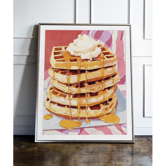 Waffles Breakfast Nook Poster