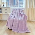 thumbnail image 1 of Waffles Jacquards Blanket Soft Multifunctional Blanket for Bed Sofa and Nap, Warm Comfortable Blanket for Lounging Winter Relaxation and Travel, Lightweight Portable Blanket for Home and Outdoor Use, 1 of 6