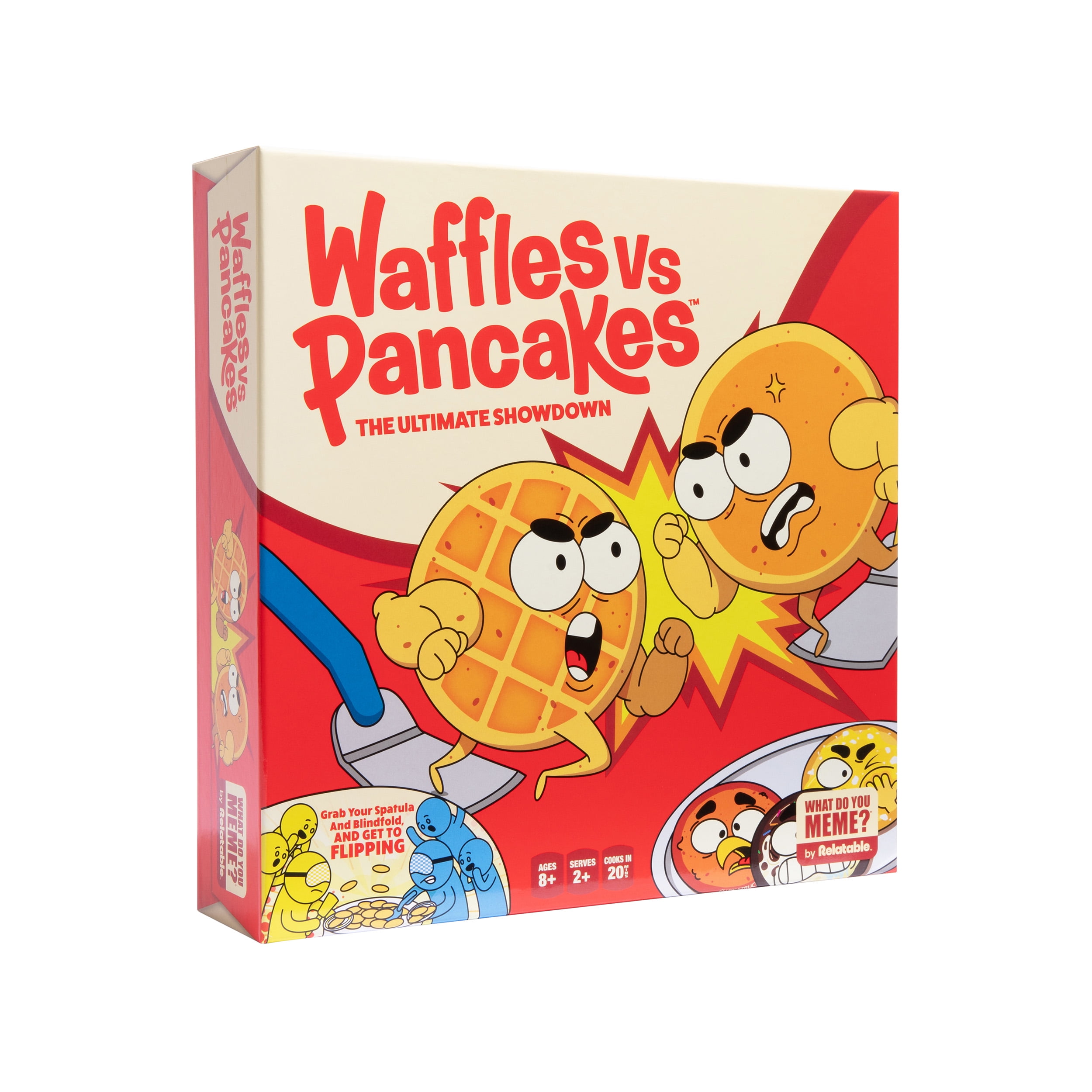 Waffles VS Pancakes  The Breakfast Battle Family Game for Ages 8+, by What Do You Meme? Family