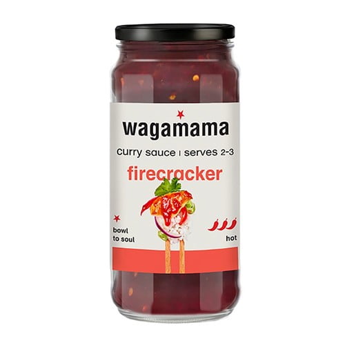 Wagamama Firecracker Curry Sauce 345g, British Import (Pack of 2)