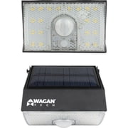 Wagan 1000 Lumen Solar Powered Rechargeable LED Wall Light