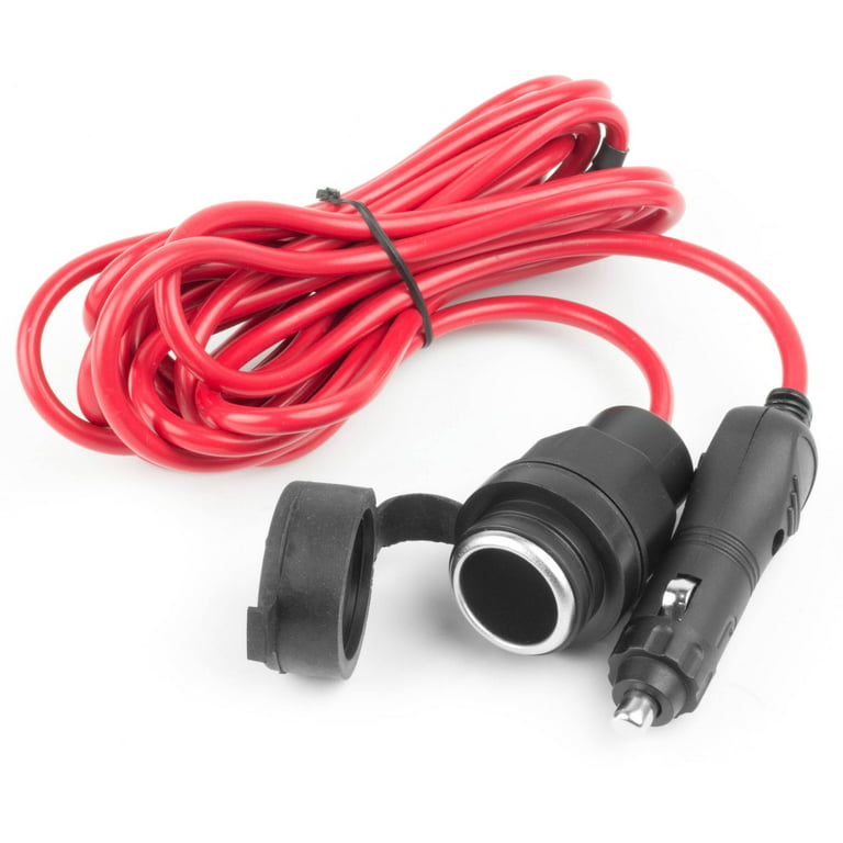 12V Plug 12' Extension Cable