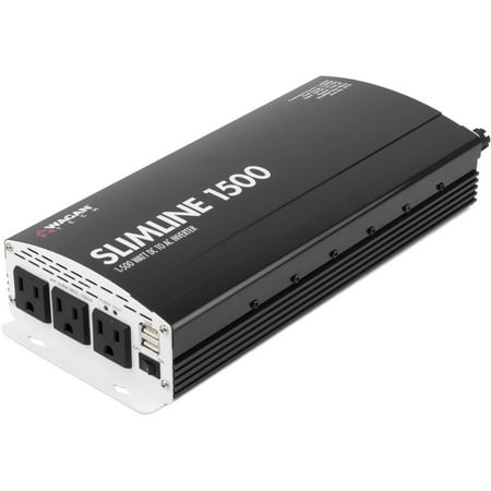 Wagan - Slimline 1500W Power Inverter - Black