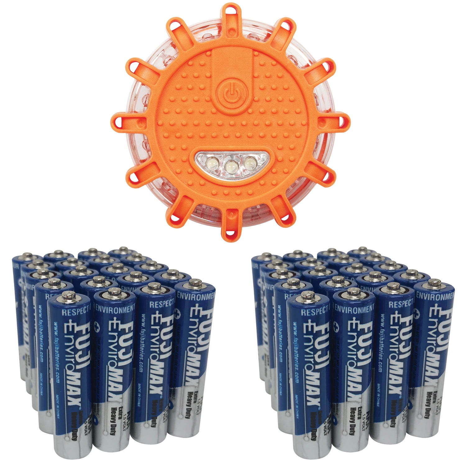 Wagan Tech 2639 F.R.E.D. Light Flashing Roadside Emergency Disk & Fiji