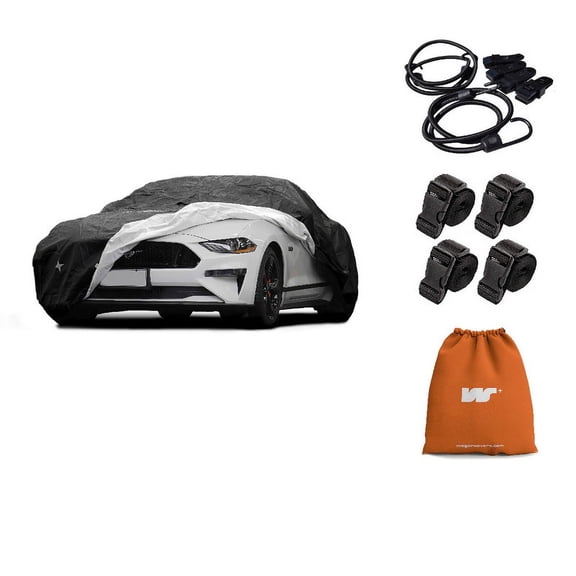Wagen Deluxe Waterproof Car Cover – Indoor & Outdoor, with Cable Lock| Sport XL