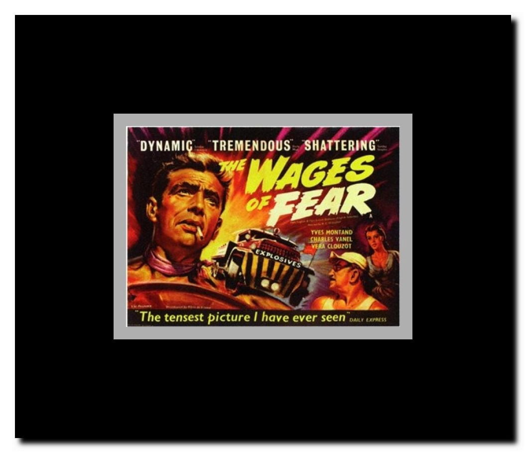 Wages of Fear Framed Movie Poster