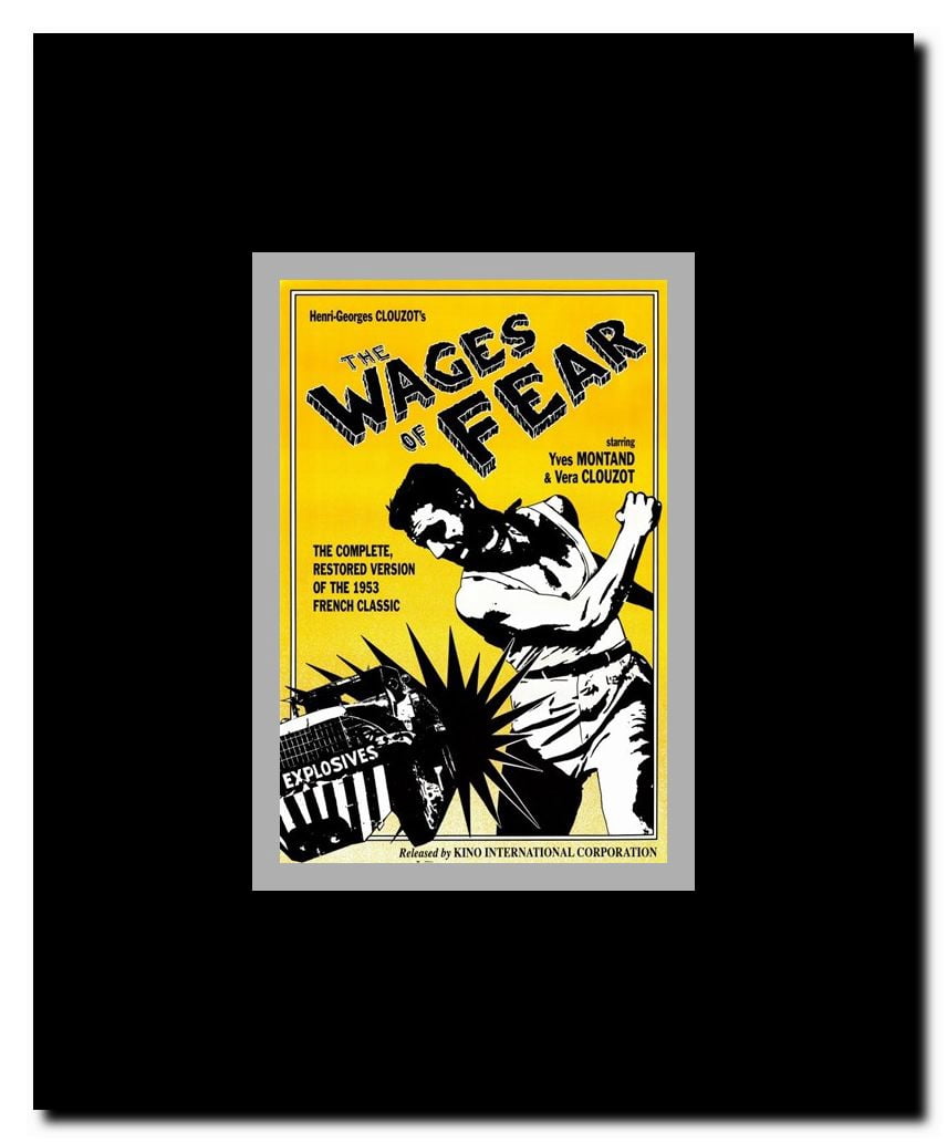 Wages of Fear Framed Movie Poster