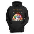 thumbnail image 1 of Wagging Tail Bull Terrier Celebrates Rainbow Pride Month LGBT LGBTQ+ Hoodie Unisex Merch Hoodies Bully Dog Lovers Gifts Idea - 01003, 1 of 6