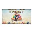 thumbnail image 1 of Wagging Tail German Shorthaired Pointer Celebrates Rainbow Pride Month LGBT LGBTQ+ Desk Mat Full Keyboard Mouse Pad GSP Lover Dog Gift Large Mousepad - 01003, 1 of 5