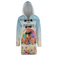 thumbnail image 1 of Wagging Tail Rhodesian Ridgeback Celebrates Rainbow Pride Month LGBT LGBTQ+ All Over Print 3D Hooded Duffle Toggle Coat Ridgebacks Dog Lover Gifts - 01003, 1 of 6