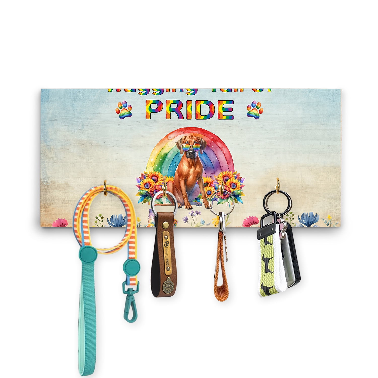 Wagging Tail Rhodesian Ridgeback Celebrates Rainbow Pride Month LGBT ...