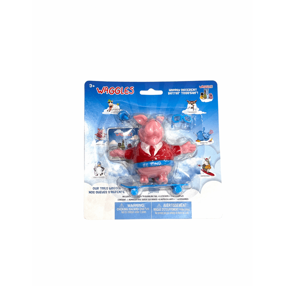 Waggle Pink Toy Figure Set