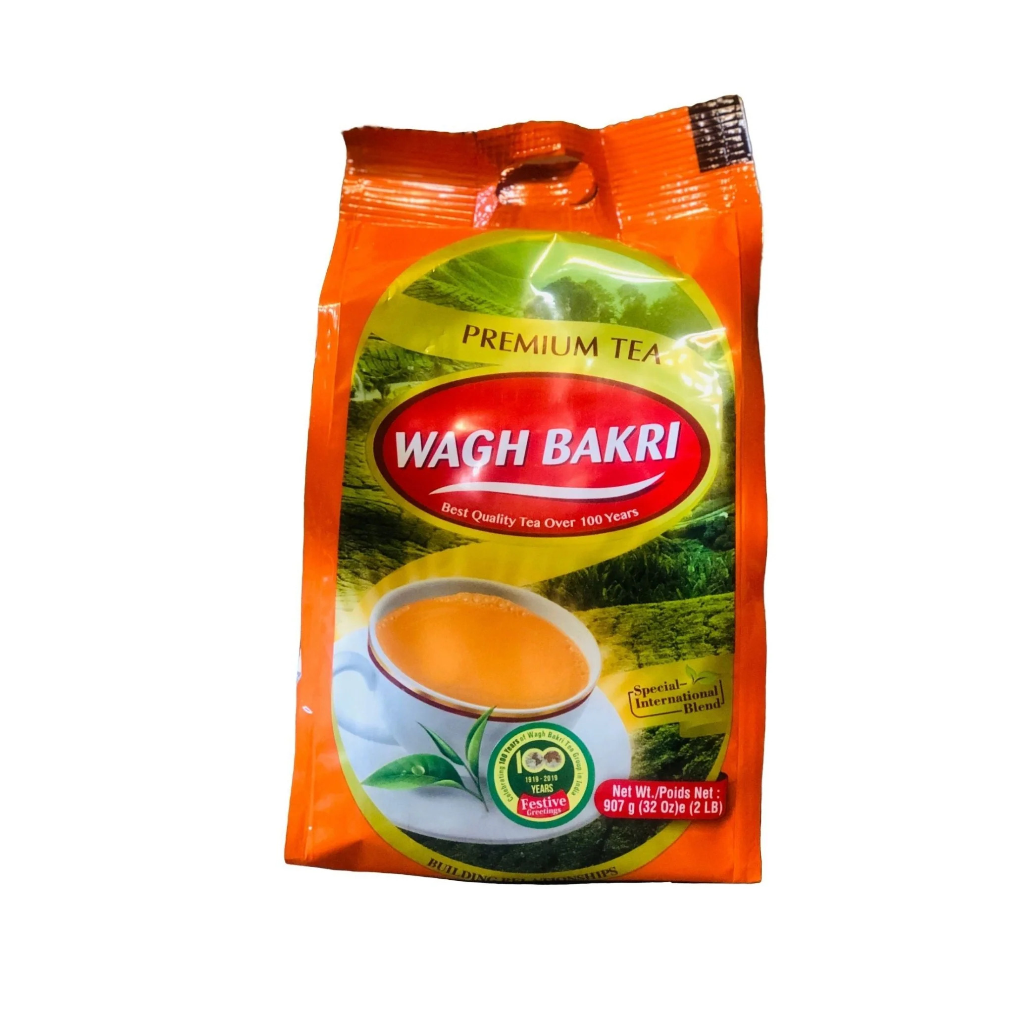 Wagh Bakri Premium International Blend Chai Tea, 2 Pound