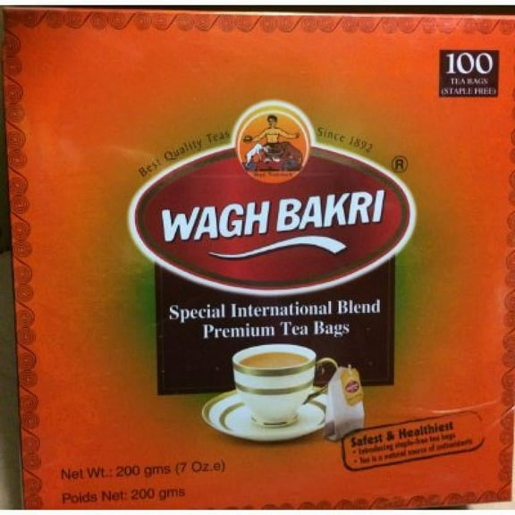 Wagh Bakri Premium Tea Bags 100 Bags
