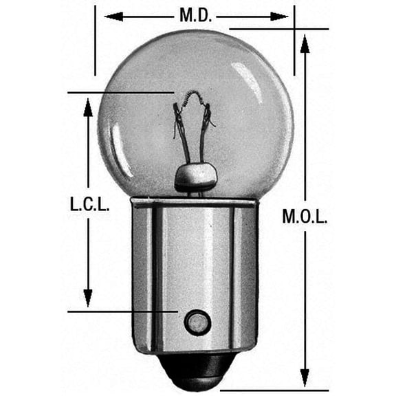 Wagner 57 Instrument Panel Light Bulb Fits select: 1968-1969 PLYMOUTH SATTELITE, 1966-1971 DODGE CHARGER