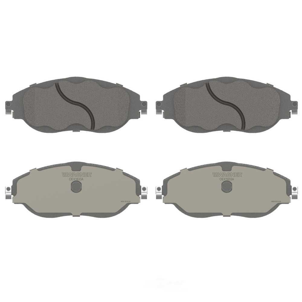 Wagner Brake OEX1633A OEX Front Disc Brake Pad Set Premium Ceramic