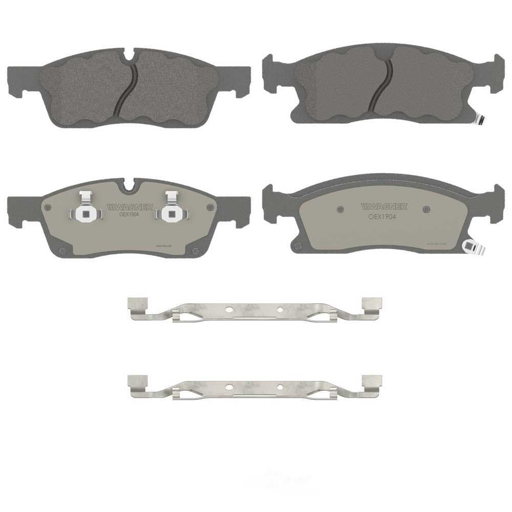 Wagner Brake OEX1904 OEX Front Disc Brake Pad Set Premium Ceramic