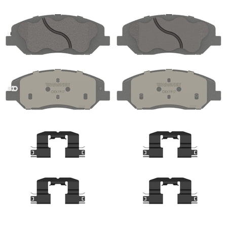 Wagner Brake OEX OEX1917 Disc Brake Pad Set Premium Ceramic Fits select: 2017-2018 HYUNDAI SANTA FE, 2019 HYUNDAI SANTA FE XL