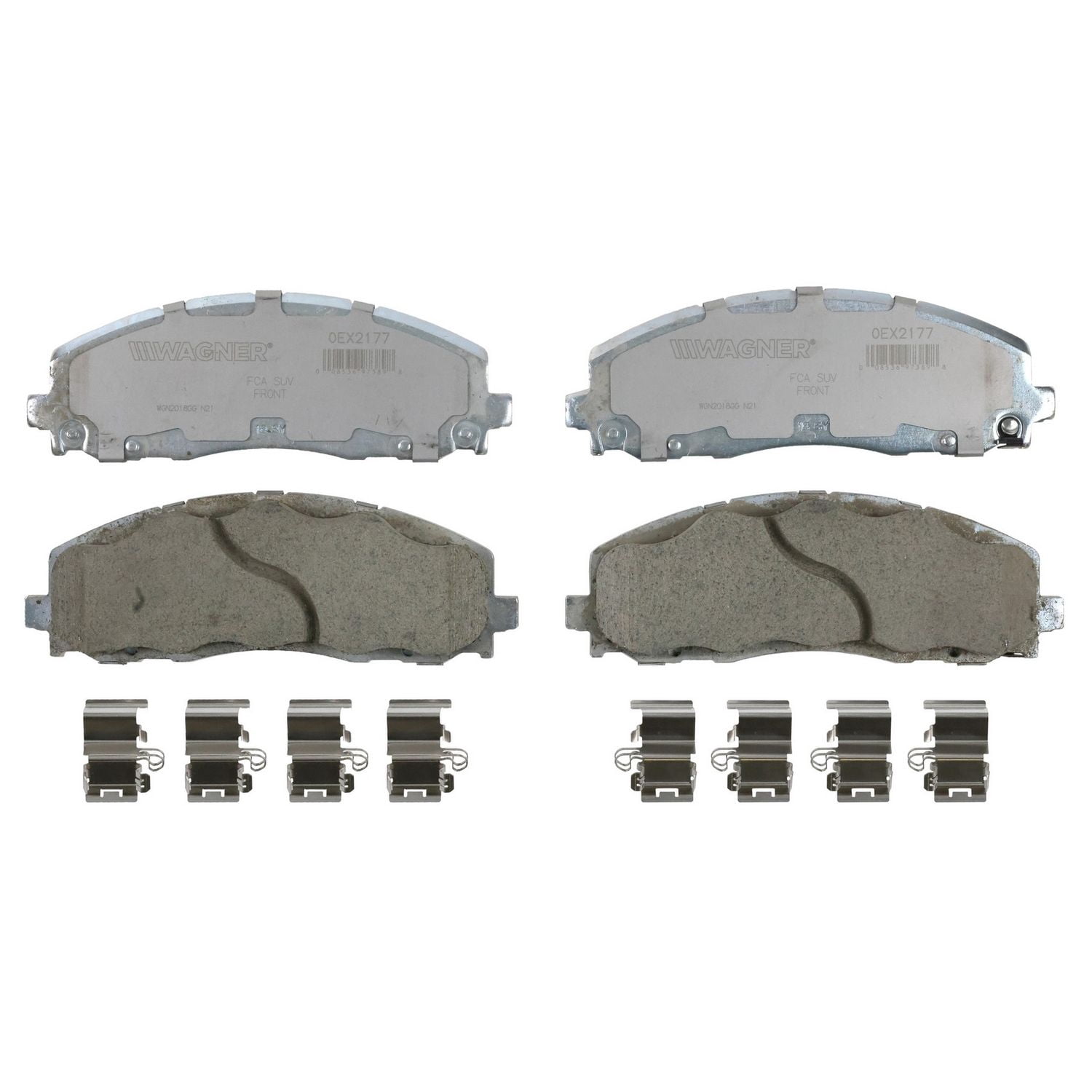 Wagner Brake OEX2177 OEX Front Disc Brake Pad Set Premium Ceramic