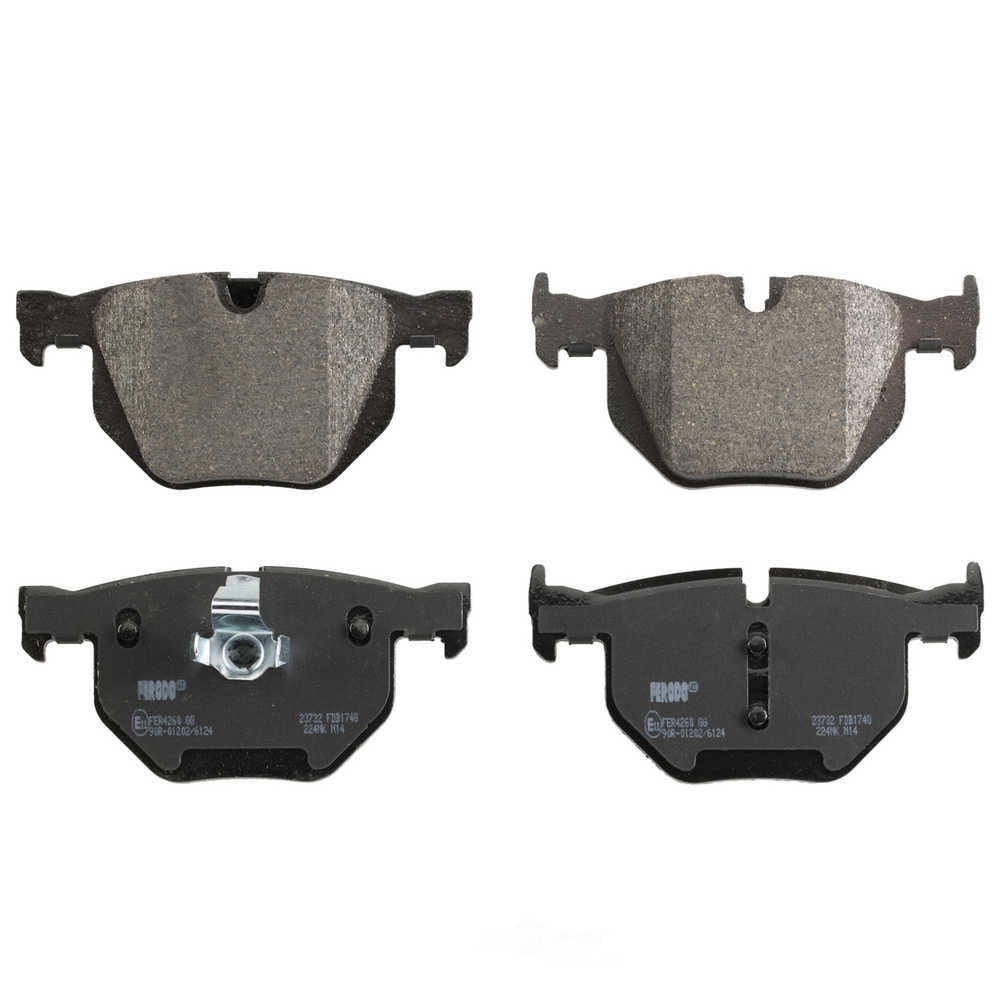 Wagner Brake OEX1042 OEX Rear Disc Brake Pad Set Premium Ceramic