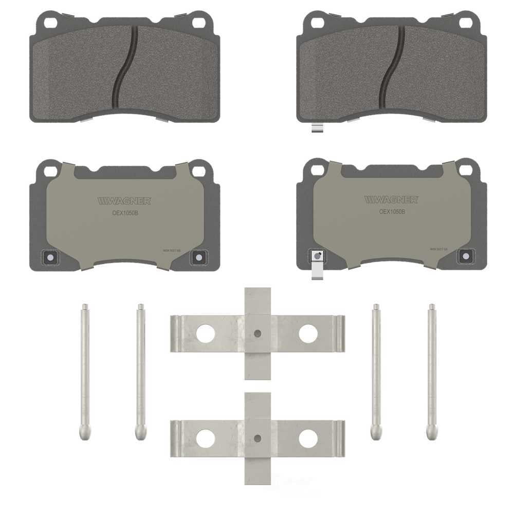 Wagner Brake OEX1050B OEX Front Disc Brake Pad Set Premium Ceramic
