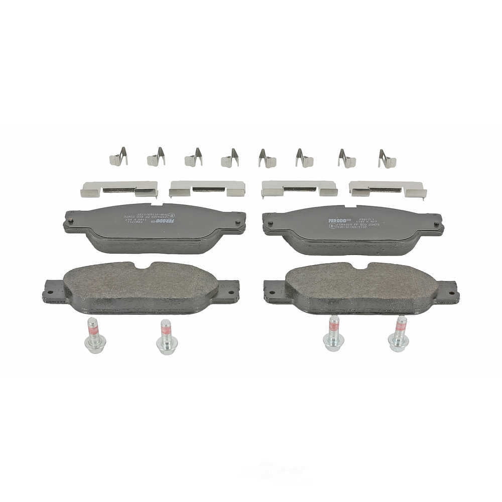 Wagner Brake OEX1065 OEX Front Disc Brake Pad Set Premium Semi - Met