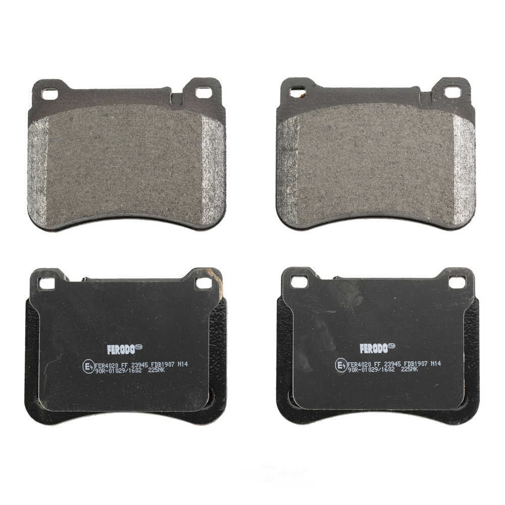 Wagner Brake OEX1121 OEX Front Disc Brake Pad Set Premium Semi - Met