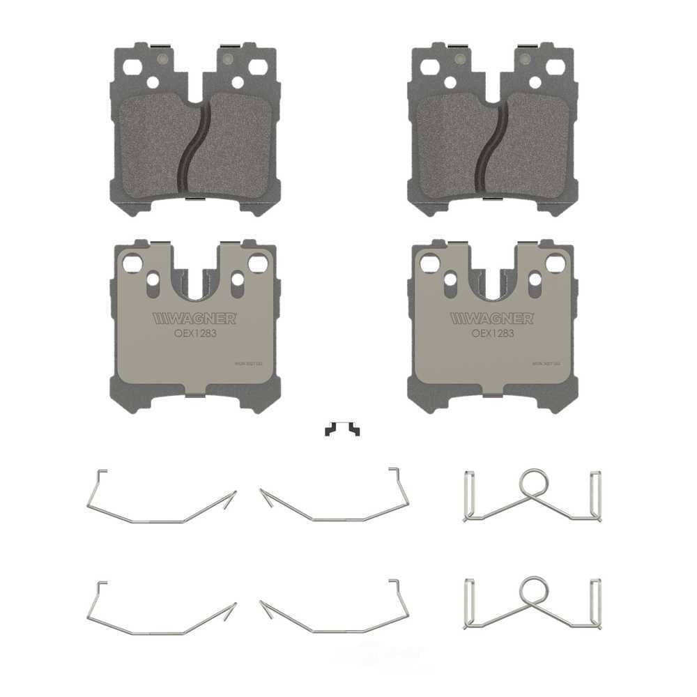 Wagner Brake OEX1283 OEX Rear Disc Brake Pad Set Premium Ceramic