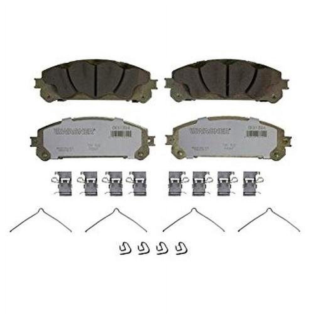 Wagner Brake OEX1324 OEX DISC PAD Set Fits select: 2008-2019 TOYOTA HIGHLANDER, 2011-2020 TOYOTA SIENNA