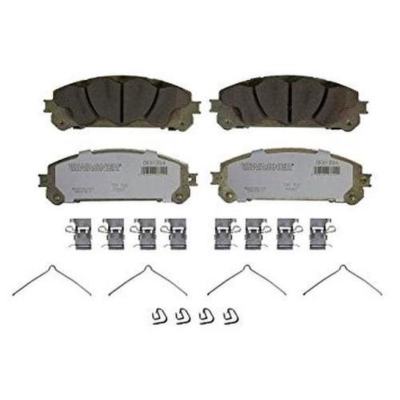 Wagner Brake OEX1324 OEX DISC PAD Set Fits select: 2008-2019 TOYOTA HIGHLANDER, 2011-2020 TOYOTA SIENNA
