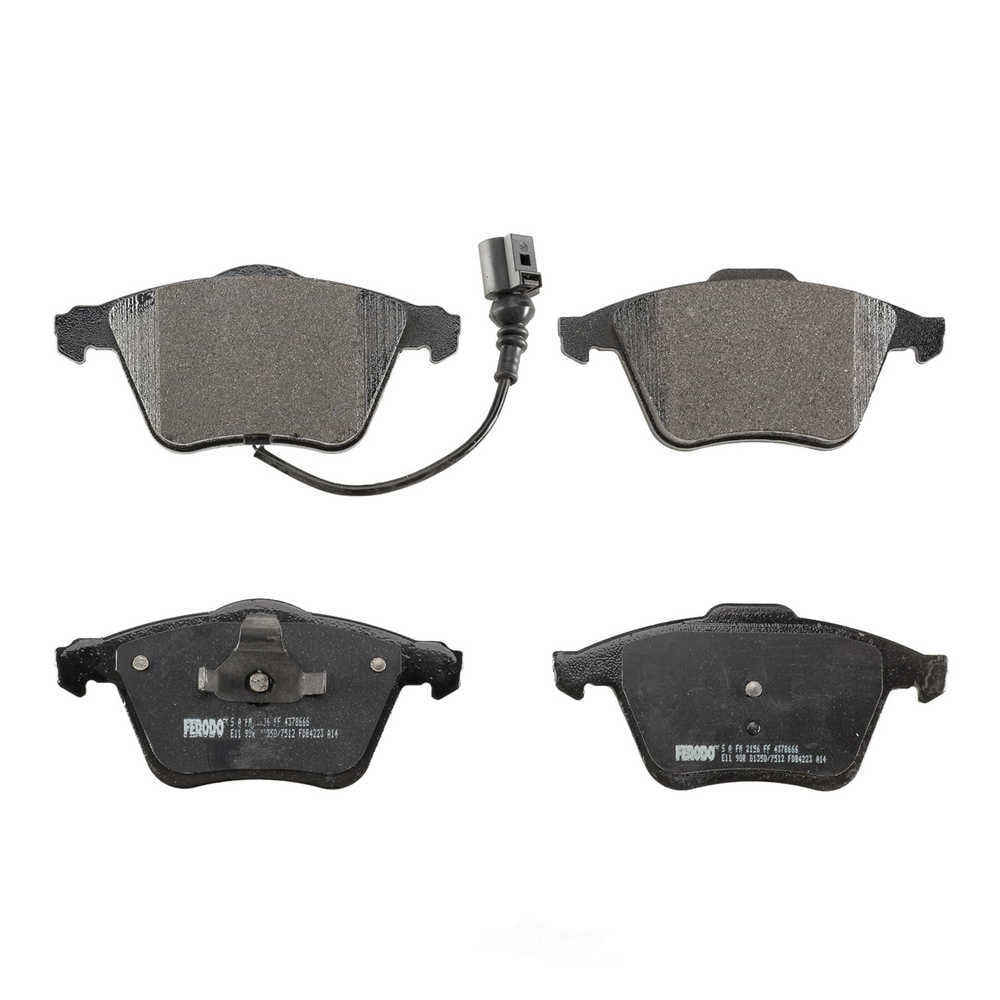 Wagner Brake OEX1359 OEX Front Disc Brake Pad Set Premium Semi - Met