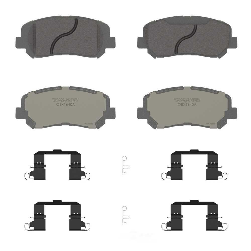 Wagner Brake OEX1640A OEX Front Disc Brake Pad Set Premium Ceramic