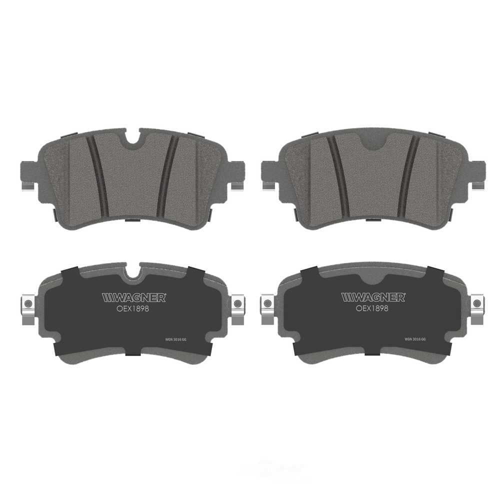 Wagner Brake OEX1898 OEX Rear Disc Brake Pad Set Premium Ceramic